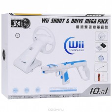 WII Набор 10 в 1 BLACKHORNS BH-Wii10602