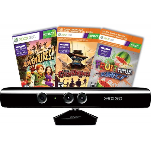 Microsoft Xbox 360 Сенсор Kinect + 3 игры