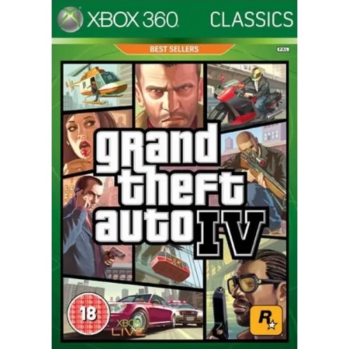 Grand Theft Auto IV (GTA) (Xbox 360 / One / Series)