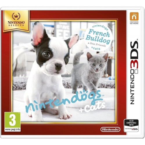 Nintendogs + Cats: Французский бульдог и новые друзья (Nintendo Selects) (русская версия) (3DS)