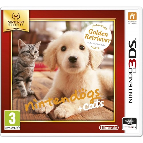 Nintendogs + Cats: Голден-ретривер и новые друзья (Nintendo Selects) (русская версия) (3DS)