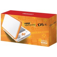 Игровая приставка New Nintendo 2DS XL White Orange (Оранжевая-Белая)