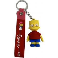 Брелок для ключей персонаж Барт Симпсон, 6 см