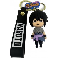 Брелок для ключей Наруто Sasuke Uchiha, 7 см черный