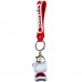 Брелок для ключей Hello Kitty, 5 см красный