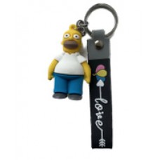 Брелок для ключей в виде куклы Гомер Симпсон, 7 см