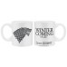 Набор подарочный Game of Thrones Stark Бокал 290ml+Брелок+Кружка 110ml ABYPCK085