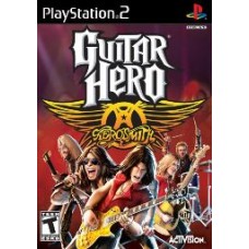 Guitar Hero Aerosmith (игра + гитара) (PS2)