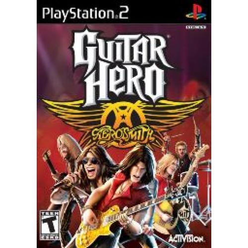 Guitar Hero Aerosmith (игра + гитара) (PS2)