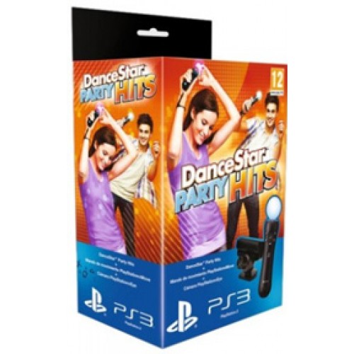 PlayStation Move: Контроллер движений PS Move + Камера PS Eye + диск DanceStar Party Hits