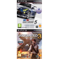 Gran Turismo 5 Academy Edition + Uncharted 3. Иллюзии Дрейка. (русские версии) (PS3)