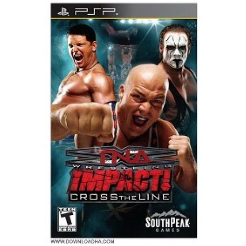 TNA Impact Cross The Line  (PSP)