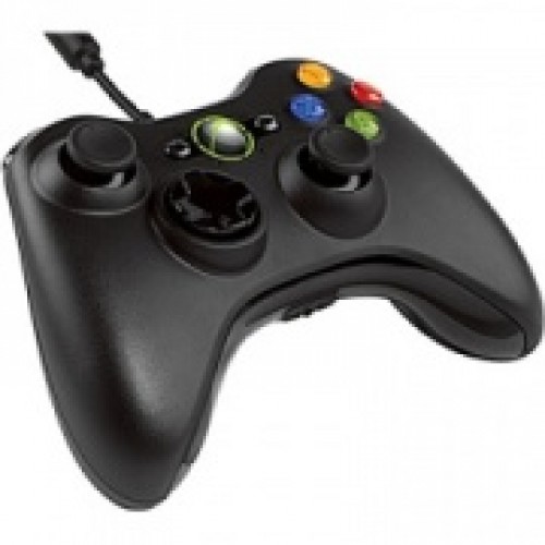 Проводной геймпад Xbox 360 (Черный)