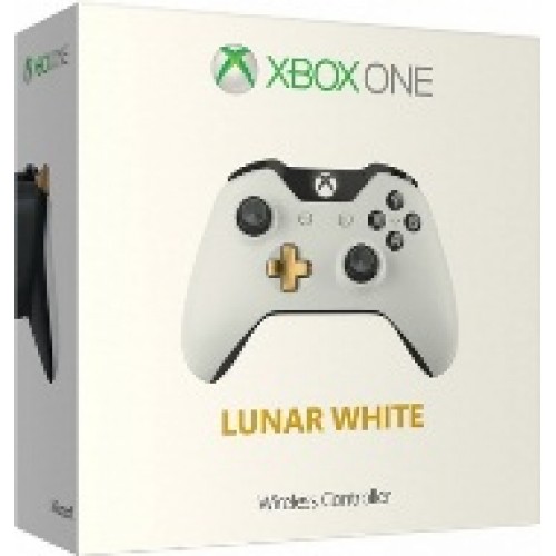 Беспроводной геймпад  lunar white белый/золотой (Xbox One)