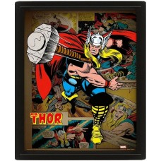 Постер 3D Marvel Comics (Thor Hammer) EPPL71209