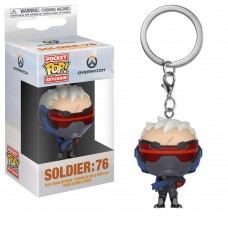 Брелок Funko Pocket POP! Keychain: Overwatch: Soldier 76 32774-PDQ