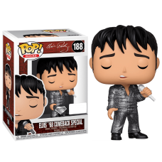 Фигурка Funko POP! Vinyl: Rocks: Elvis Presley: '68 Comeback Special (DGLT) (Exc) 36650