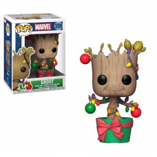 Фигурка Funko POP! Marvel: Holiday: Groot with Lights & Ornaments 33982