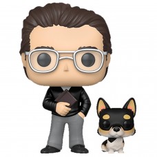 Фигурка Funko POP! Vinyl: Icons: Stephen King w/Corgi (Exc) 35026