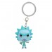 Брелок Funko Pocket POP! Keychain: Rick & Morty: Hologram Rick Clone 44746-PDQ