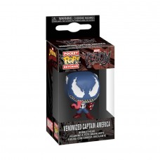 Брелок Funko Pocket POP! Keychain: Marvel Venom: Captain America 46462-PDQ