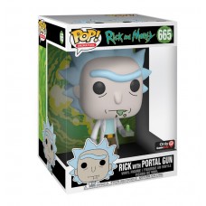 Фигурка Funko POP! Vinyl: Rick and Morty: 10" Rick w/Portal G (Exc) 47379