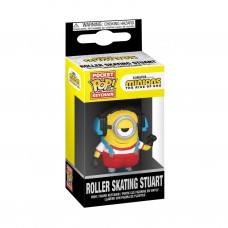 Брелок Funko Pocket POP! Keychain: Minions 2: Roller Skating Stuart 47797-PDQ