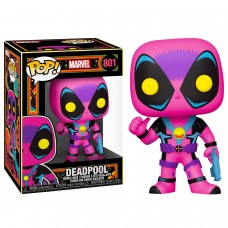 Фигурка Funko POP! Bobble: Marvel: Black Light: Deadpool (Exc) 55091