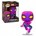 Набор Фигурка+Футболка Funko POP and Tee: Marvel: Spider-Man (Black Light) (L) 49523