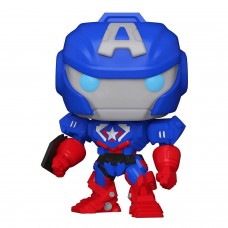 Фигурка Funko POP! Bobble: Marvel: Avengers Mech Strike: Captain America (GW) (Exc) 55633