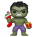 Фигурка Funko POP! Bobble: Marvel: Holiday: Hulk/Groot/Cap Snowman/Thanos 4PK (Exc) 51796