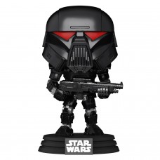 Фигурка Funko POP! Bobble: Star Wars: Mandalorian: Dark Trooper (Battle) 58289