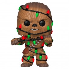 Фигурка Funko POP! Bobble: Star Wars: Holiday: Chewbacca w/Lights 33886