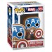 Фигурка Funko POP! Bobble: Marvel: Holiday: Gingerbread Captain America 50657