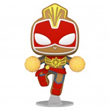 Фигурка Funko POP! Bobble: Marvel: Holiday: Gingerbread Captain Marvel 50661