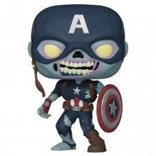 Фигурка Funko POP! Bobble: Marvel: What If: Zombie Captain America 57375