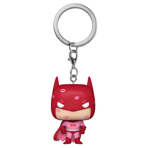 Брелок Funko Pocket POP! Keychain: Batman Animated Series: Batman Pink and Red (Exc) 61003