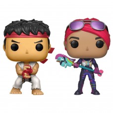 Фигурка Funko POP! Games: Fortnite: Ryu & Brite Bomber 2PK 61189