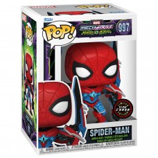 Фигурка Funko POP! Bobble: Marvel: Mech Strike Monster Hunters: Spider-Man w/Chase (Exc)