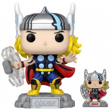 Фигурка Funko POP! Bobble: Marvel: Avengers 60th: Comic Thor w/Pin (Exc) 69061
