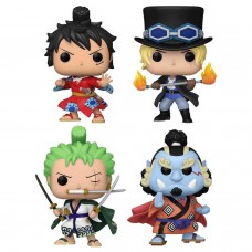 Фигурка Funko POP! Animation: One Piece: Luffytaro,Sabo,Roronoa Zoro,Jinbe (Gamestop Exclusive) (GW) 4PK 69107