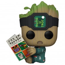 Фигурка Funko POP! Bobble: Marvel: I Am Groot: Groot In Onesie With Book 70651