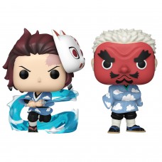 Фигурка Funko POP! Animation: Demon Slayer: Tanjiro Kamado & Sakonji Urokodaki SDCC23 (Exc) 2PK 70861