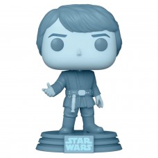 Фигурка Funko POP! Bobble: Star Wars Ep 6: RotJ 40th: Holographic Luke Skywalker (GW) (Exc) 71562