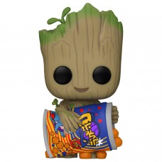 Фигурка Funko POP! Bobble: Marvel: I Am Groot: Groot With Cheese Puffs (FL) (Exc) 71821