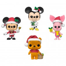 Фигурка Funko POP! Disney: Holiday: Mickey/Minnie/Winnie (FL)/Piglet (Exc) 4PK 66842