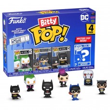 Фигурка Funko Bitty POP!: DC Comics S2: Joker+Batgirl+Batman+Mystery (1 of 4) 4PK 71312