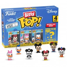 Фигурка Funko Bitty POP!: Disney S2: Minnie Mouse+Daisy Duck+Donald Duck+Mystery (1 of 4) 4PK 71320