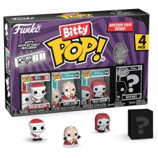 Фигурка Funko Bitty POP!: Disney TNBC S4: Santa Jack+Sandy Claws+Sally+Mystery (1 of 4) 4PK 73022