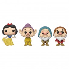 Фигурка Funko POP! Disney: Snow White: Snow White(DGLT)/Dopey/Sleepy/Grumpy (Exc) 4PK 77207